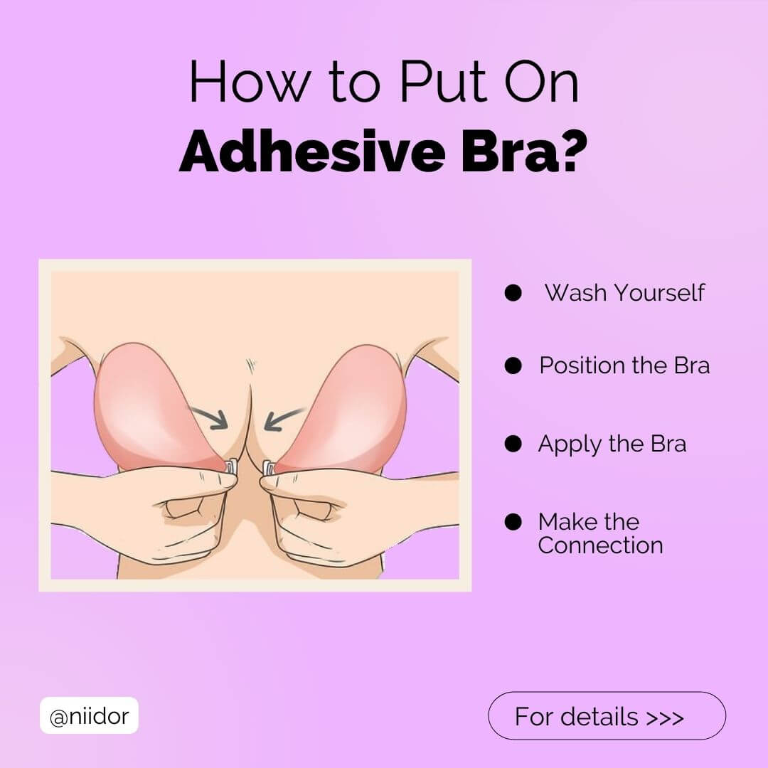How to wear an adhesive bra with The Perk Up by Fashion First Aid 