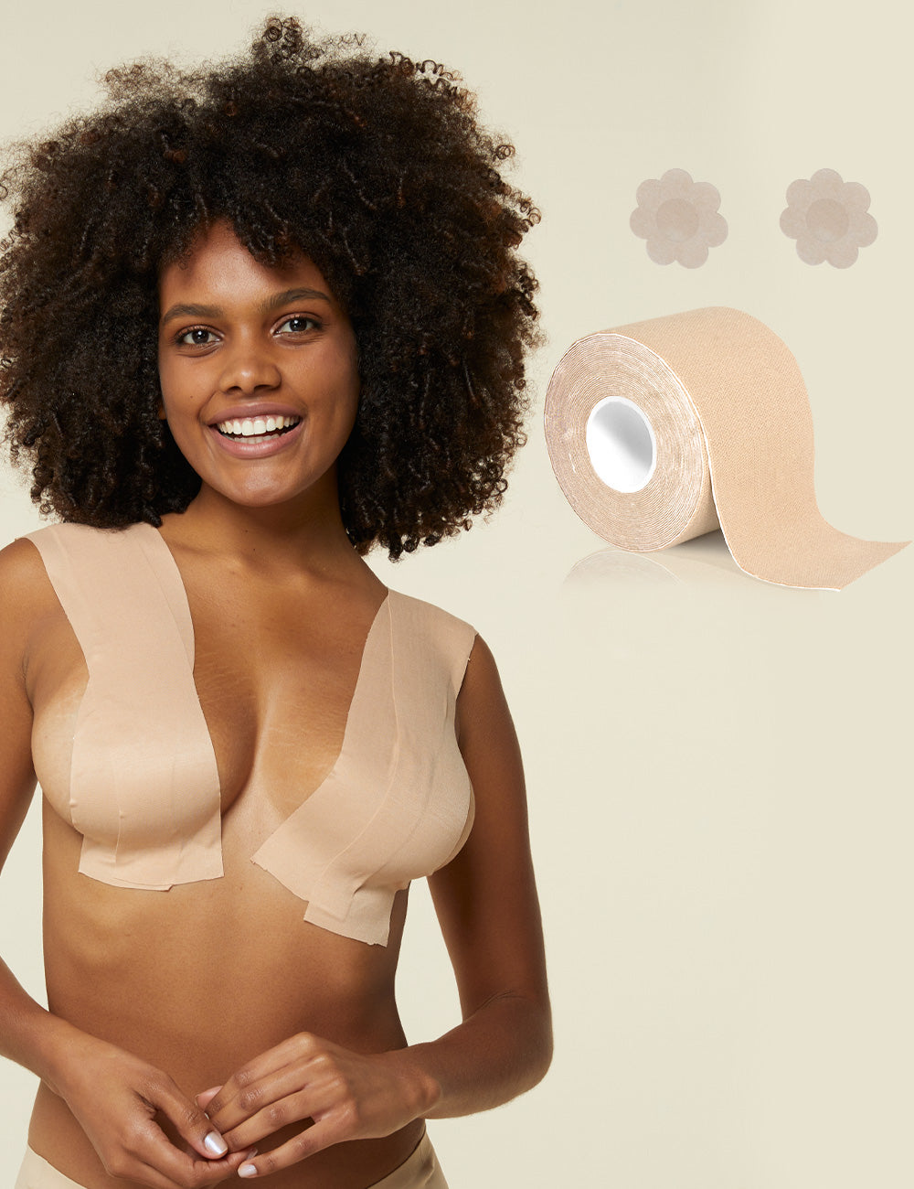 Boob Push Up Tape Boob Tape for Bra Tape for Daily Use(color