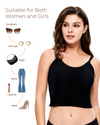 Black Shimmer Tank Top