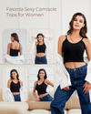 Black Shimmer Tank Top