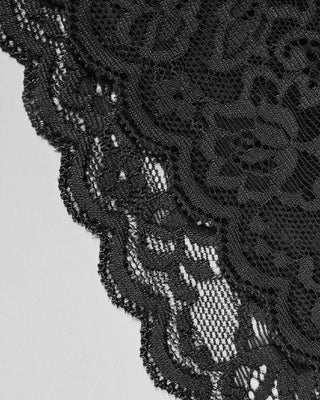 High Waist Smoothing Shorts Lace details