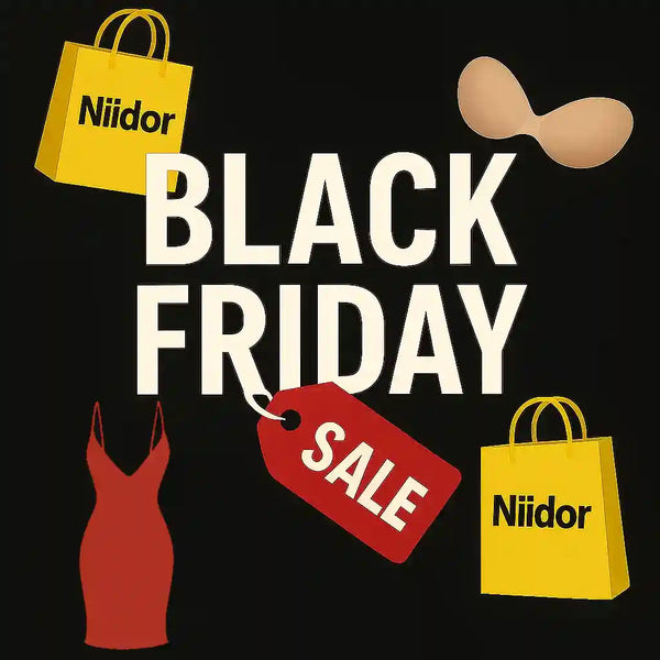 Black Friday Holiday Outfit Guide Invisible Support for Backless and Deep V Dresses