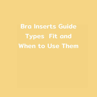 Bra Inserts Guide