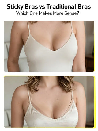 Sticky Bras vs Traditional Bras