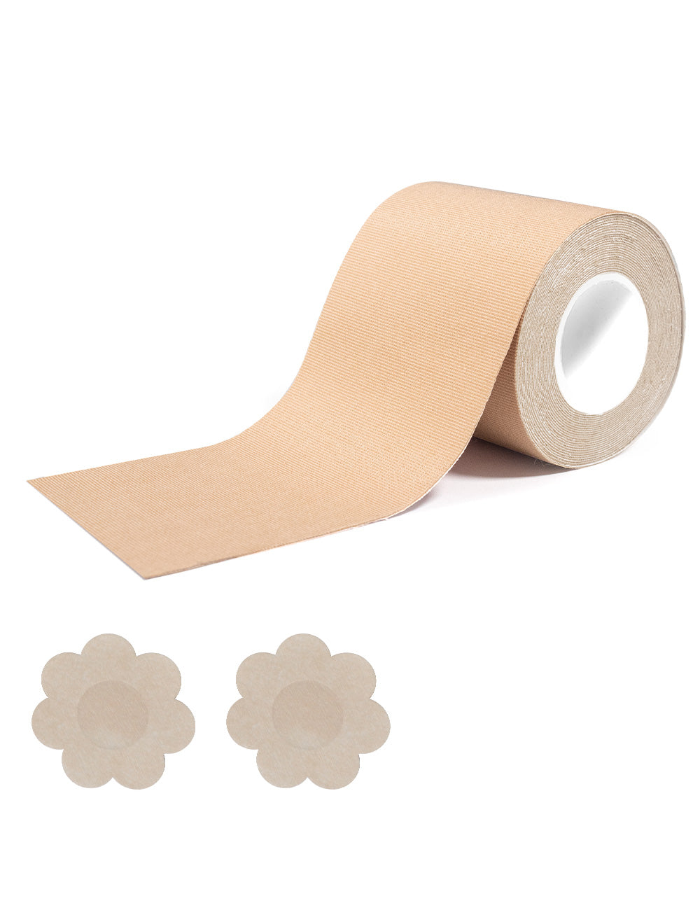  Boob Tape (Includes 10 Petal Nipple Covers), Breast Lift Tape,  Boobytape for Breast Lift, Adhesive Breast Tape (A-DD Cup), Breast Tape  Lifting Large Breast, Sticky Boob Tape Bob Tape for Large