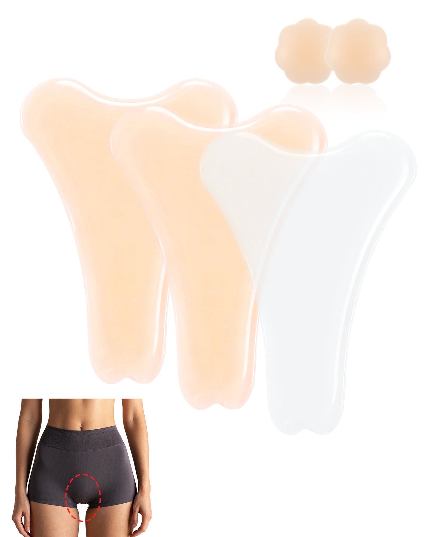 Niidor Anti-Camel Toe Smoothing Pad