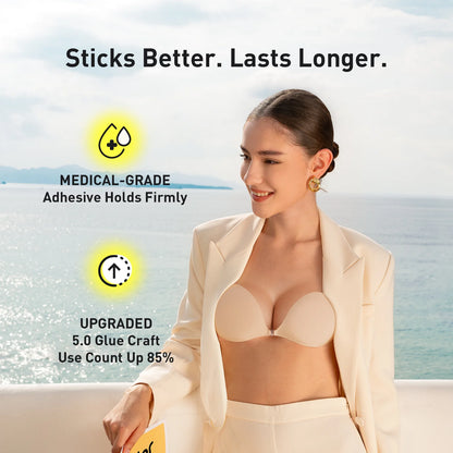 Fabric Adhesive Bra