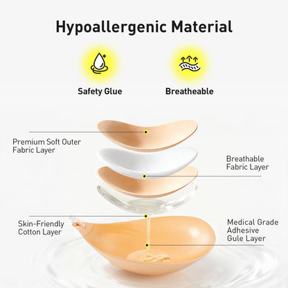 Fabric Adhesive Bra