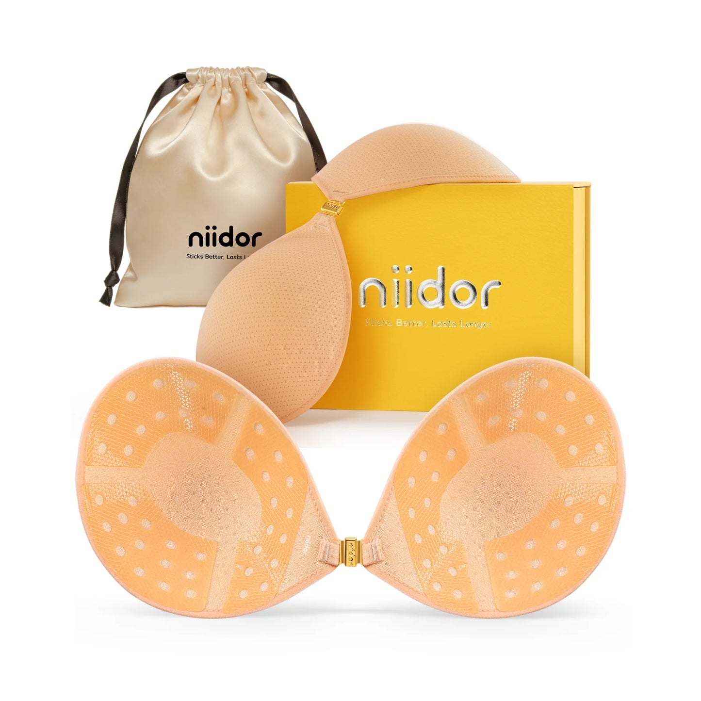 Magnetic Breathable Fabric Adhesive Bra