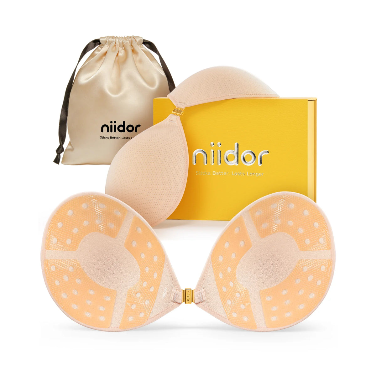 AeroBra™ Breathable Magnetic Closure Adhesive Bra