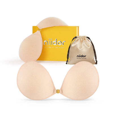 Magnetic Breathable Fabric Adhesive Bra