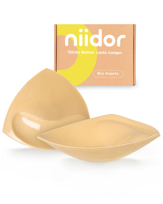 Push-up, thin bra pads