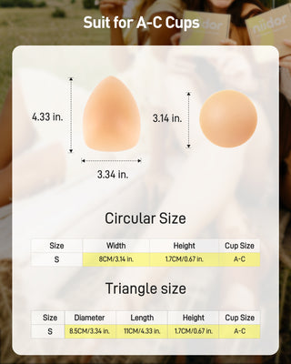 Triangular and Circular Latex-Free Adhesive Patch Set