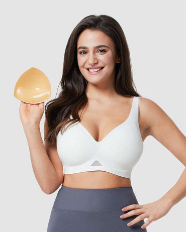 Push-up bra inserts for added volume
