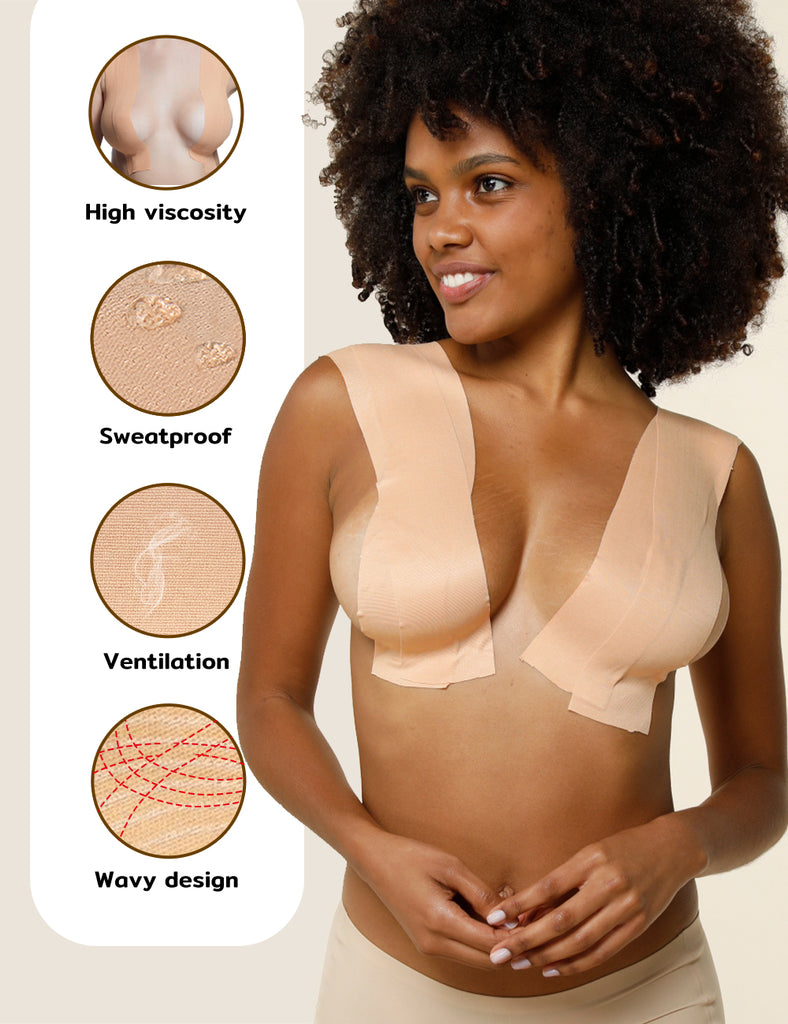 niidor-Women 1.97/2.95 Inch Breast Lifter Boob Tape