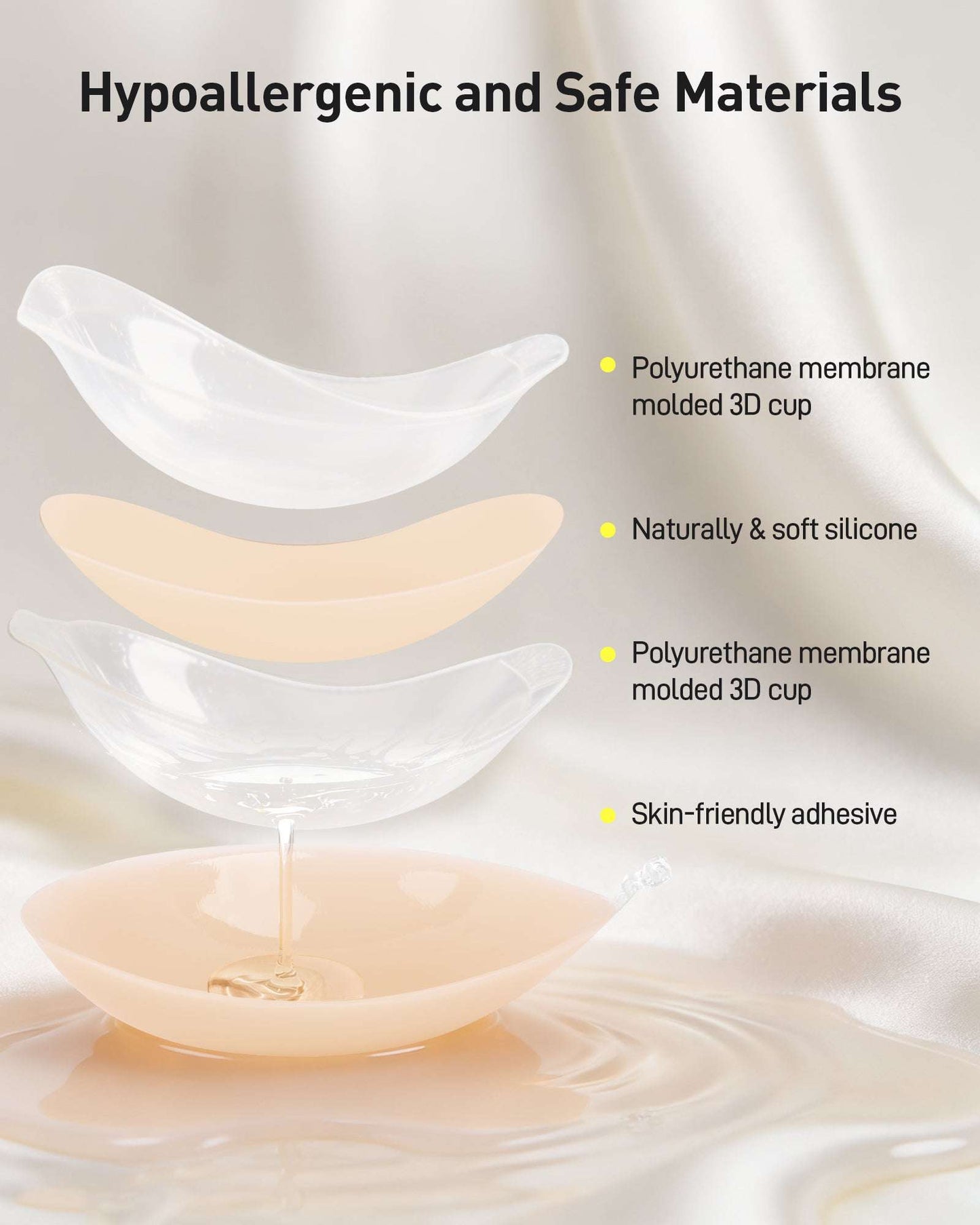 Silicone Adhesive Bra