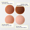 Adhesive nipple covers for seamless look