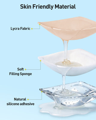 Push-up, thin bra pads