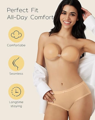 Silicone Adhesive Bra