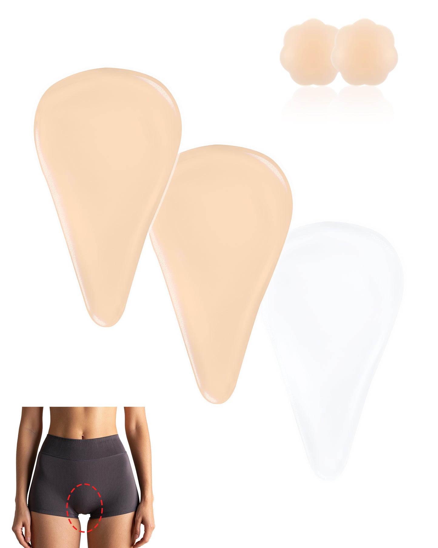 Niidor Anti-Camel Toe Smoothing Pad