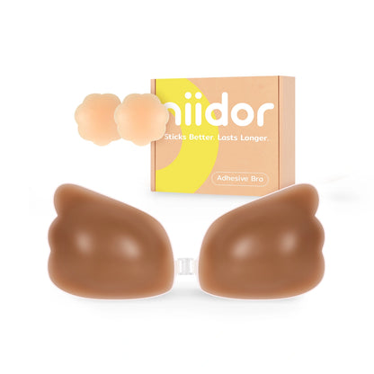 Winged Silicone Adhesive Bra