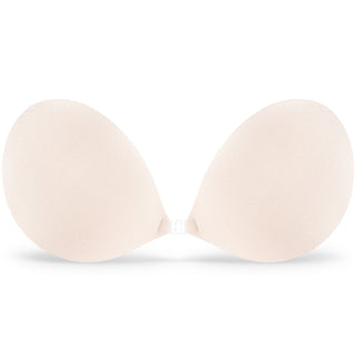 Breathable adhesive bra for all-day wear