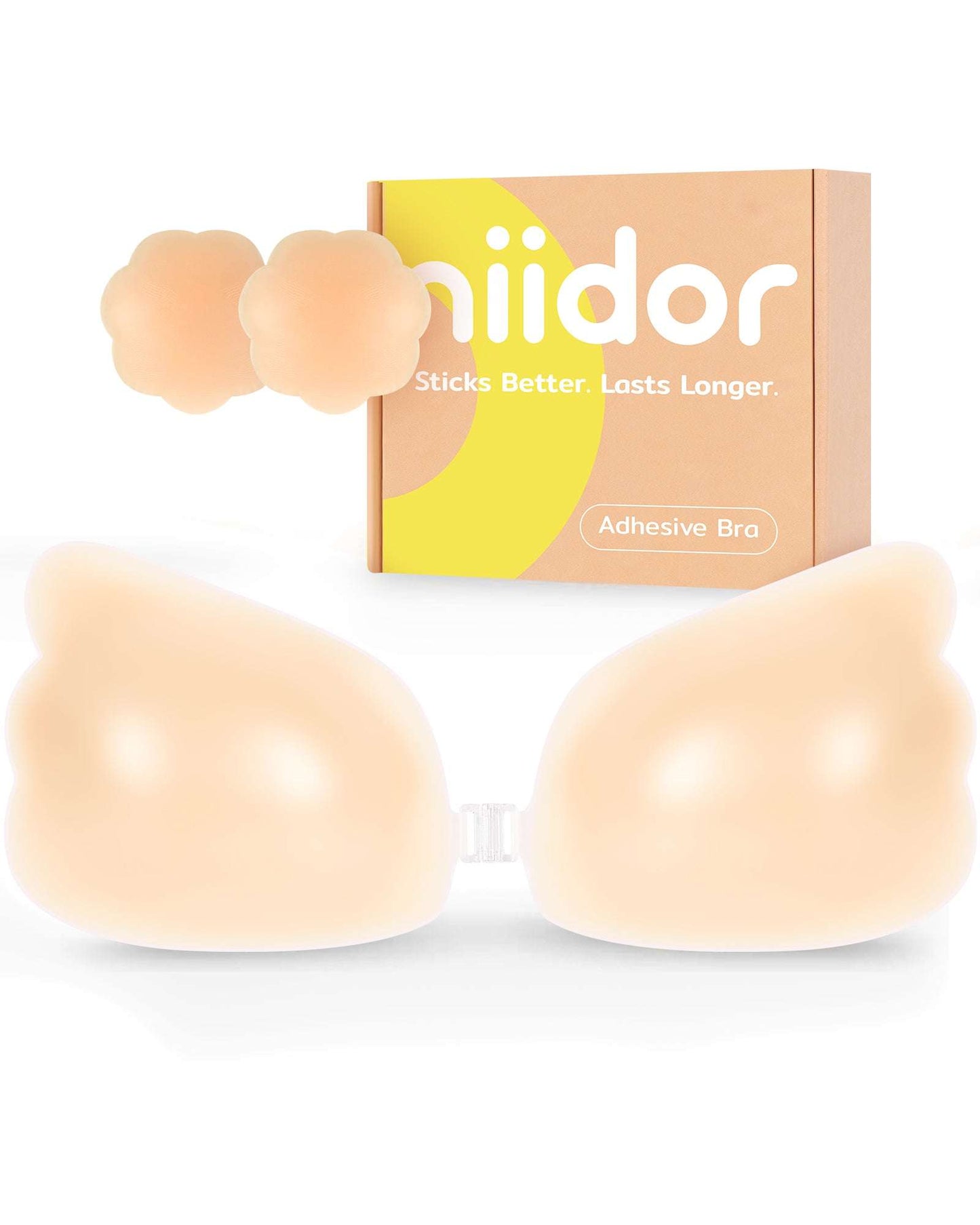 Winged Silicone Adhesive Bra