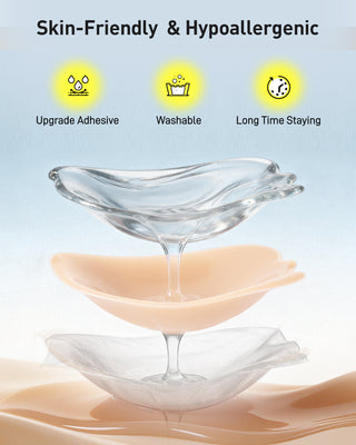 Winged Silicone Adhesive Bra