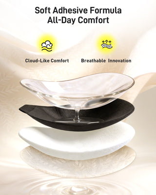 Patterned Magnetic Clasp Adhesive Bra