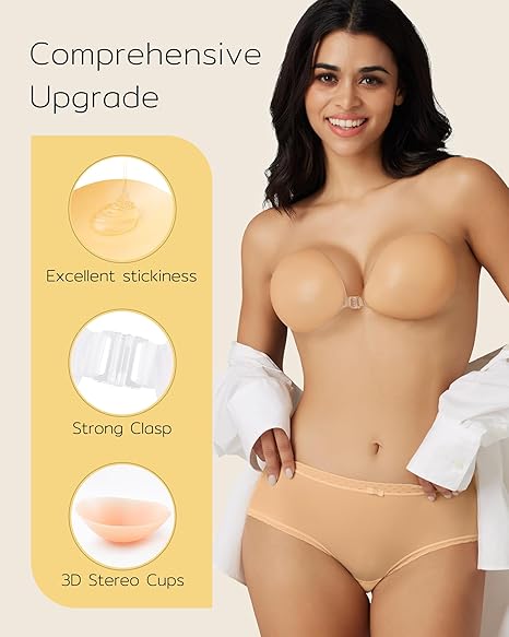 Push-Up Silicone Adhesive Bra