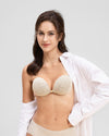 Patterned Magnetic Clasp Adhesive Bra