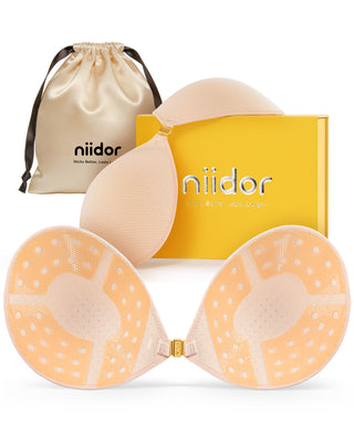 Magnetic Breathable Fabric Adhesive Bra