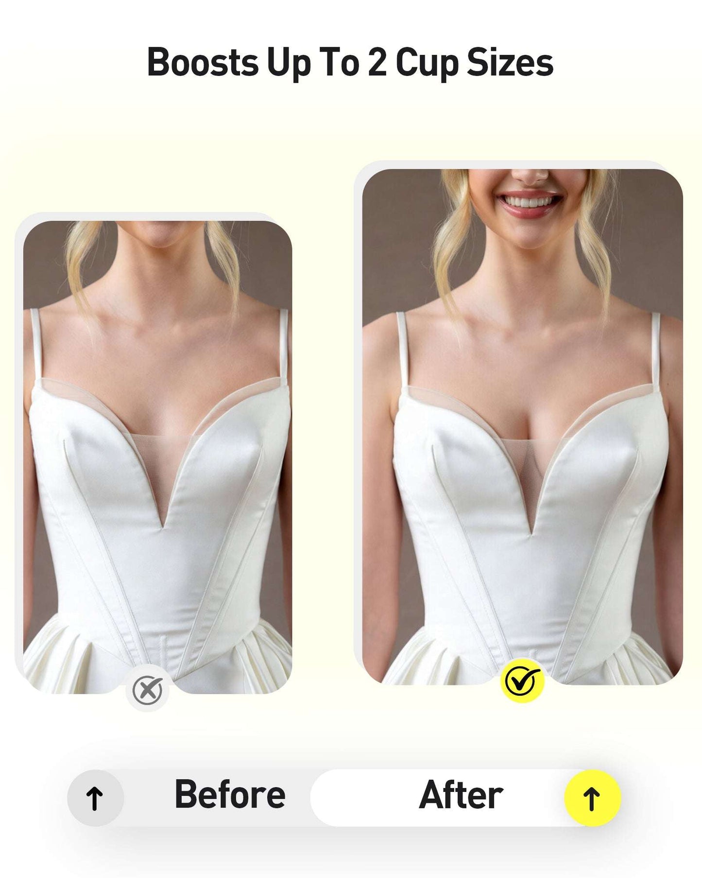 L-shaped Bra Inserts