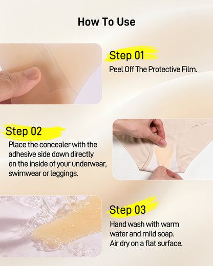 Niidor Anti-Camel Toe Smoothing Pad