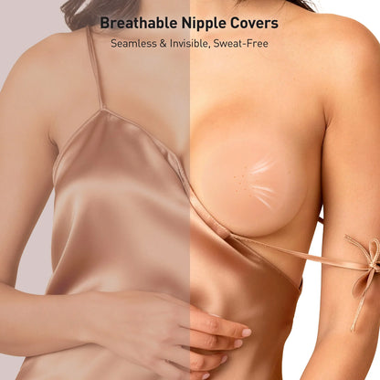 Niidor Round Breathable Nipple Covers