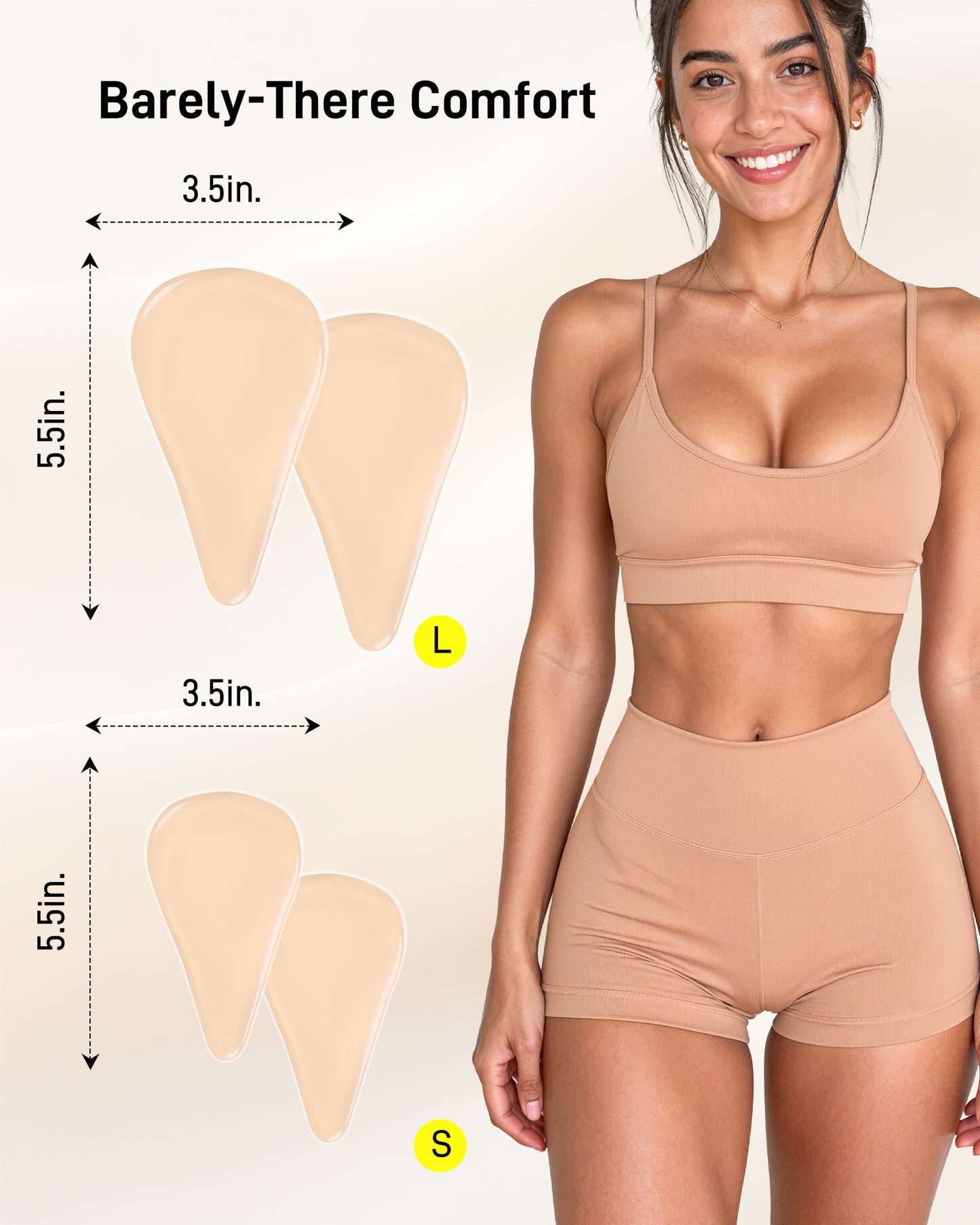 Niidor Anti-Camel Toe Smoothing Pad