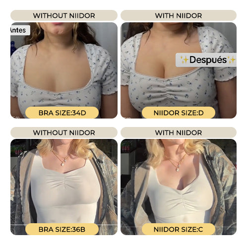 Silicone bra pads for lift and shape