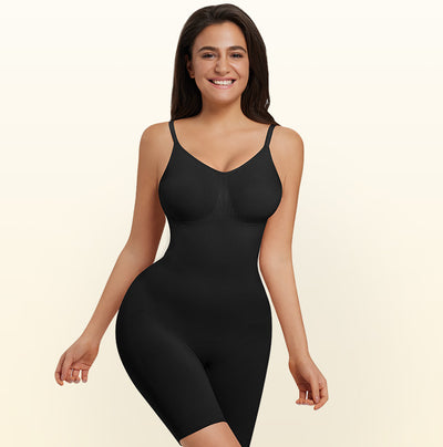 Seamless Barely There Mid-Thigh Bodysuit