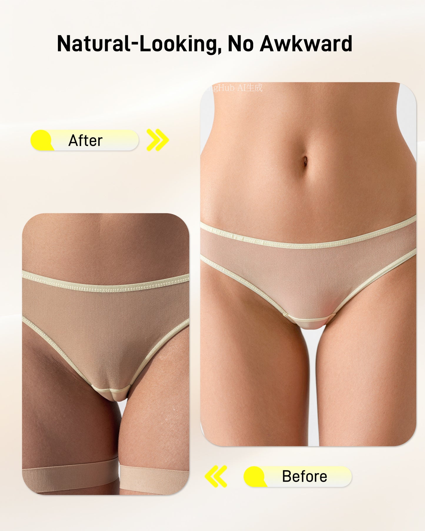 Niidor Anti-Camel Toe Smoothing Pad
