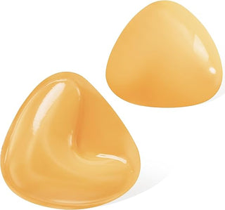 L-shaped silicone bra inserts for side support