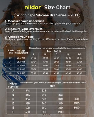 Winged Silicone Adhesive Bra