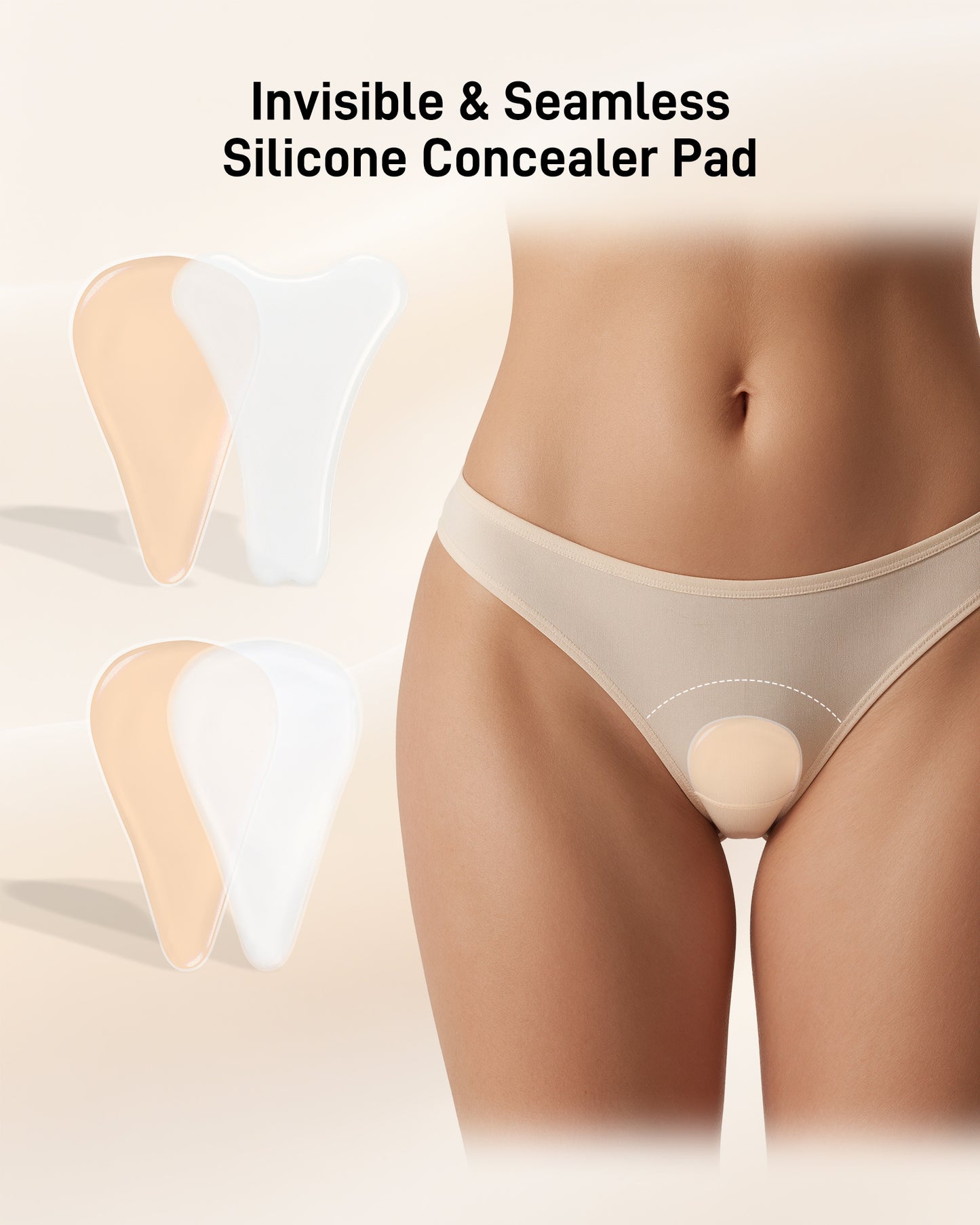 Niidor Anti-Camel Toe Smoothing Pad
