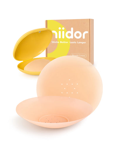 Niidor Round Breathable Nipple Covers