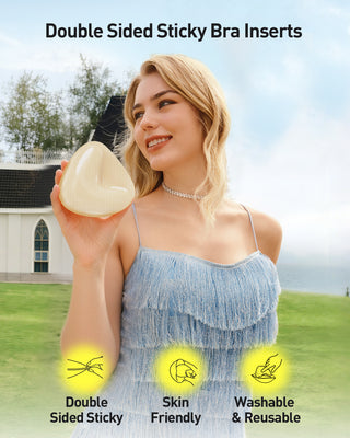 L-shaped Bra Inserts