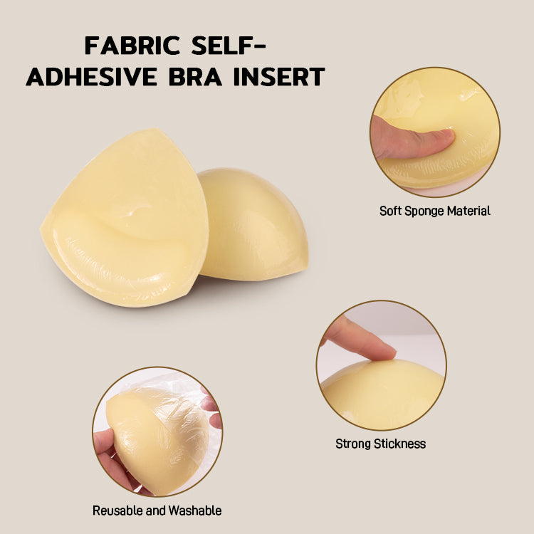 Self-adhesive Bra Inserts, 2 Pairs Of Bra Insert Pads, Sponge Bra