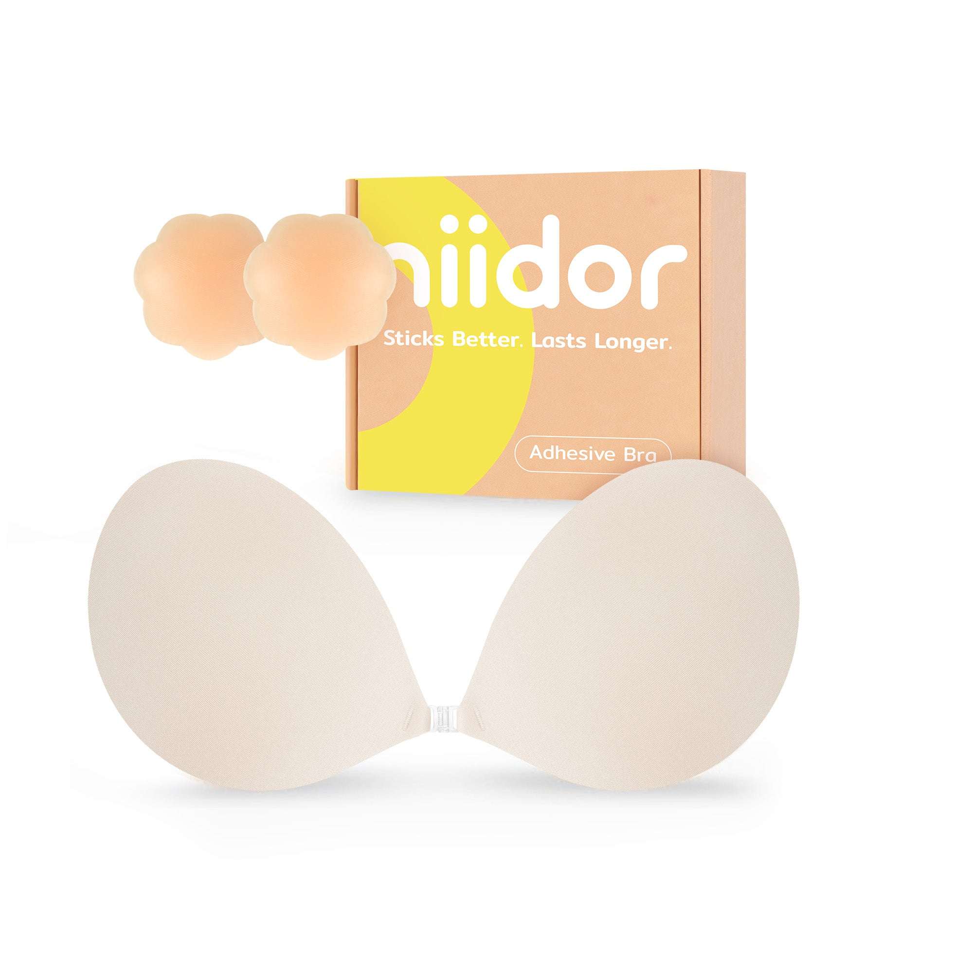 Fabric Adhesive Bra Backless Strapless Push Up NIIDOR Fabric Adhesive Bra Backless Strapless Push Up NIIDOR