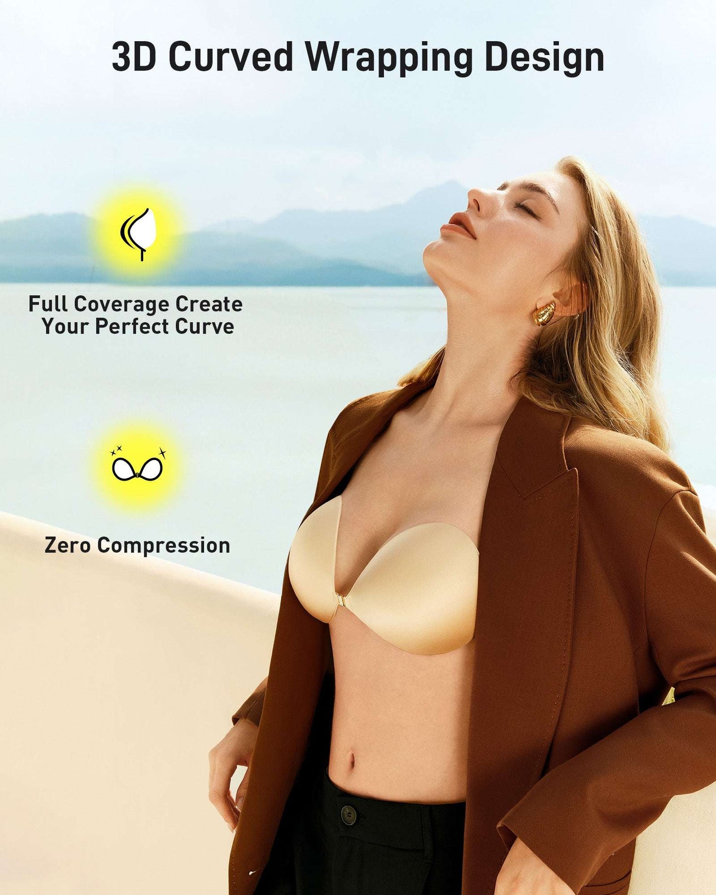Magnetic Closure Sticky Bra