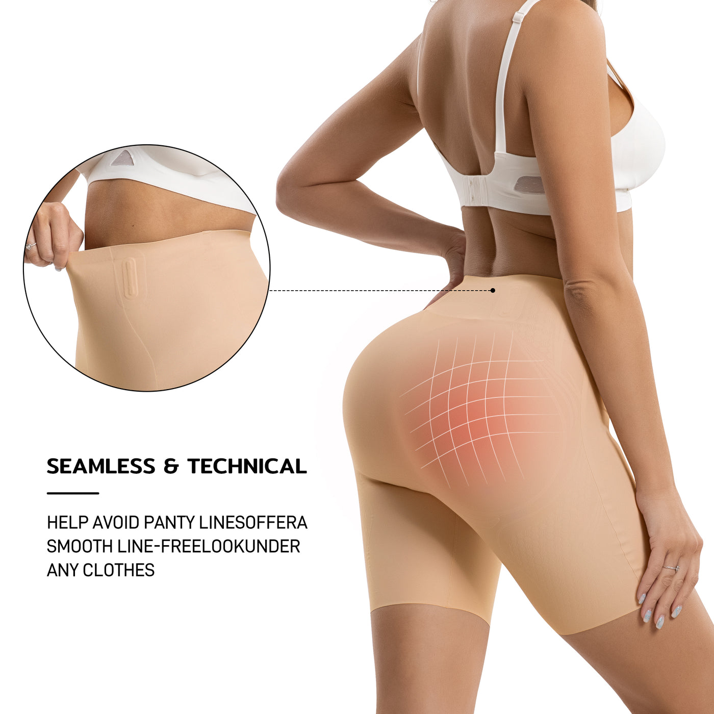 niidor-High Waist Shaping Underwear