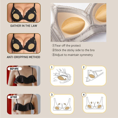 Double Gel Sticky Bra Insert - Bra Inserts