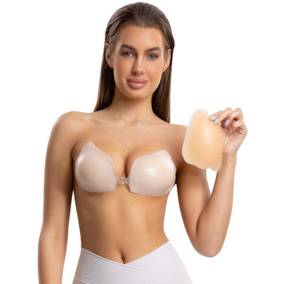 Invisible Silicone Stick On Bra - Adhesive Bras